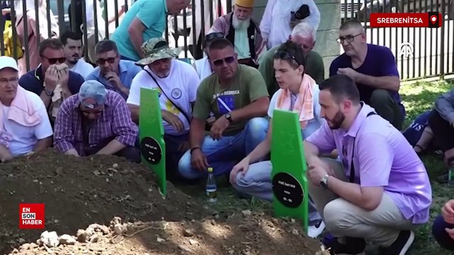 Srebrenitsa Soykırımı'nın 14 kurbanı daha defnedildi
