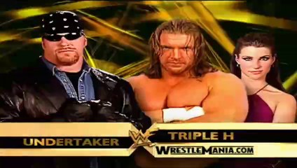 WWF WrestleMania X-Seven - Triple H vs The Undertaker