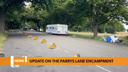 Updates on the van encampment on Parry’s lane