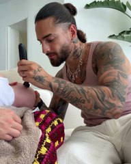 Maluma corte el cabello de su hija País