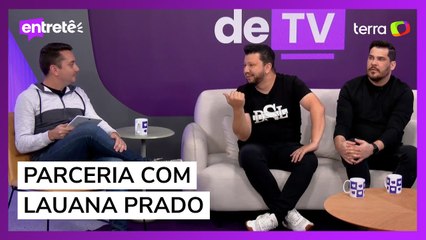 "Ela gostou muito da música", disse Cleber sobre a música com Lauana