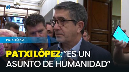 Patxi López cree que es "una vergüenza" que el PP rechace la reforma de la Ley de Extranjería
