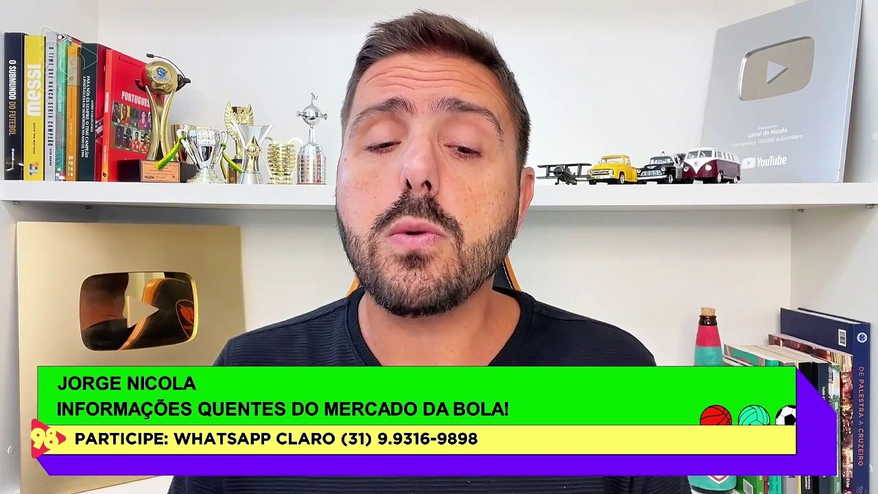 98 ESPORTES | Sem espaço no Galo, Robert desperta interesse de rival do Brasileirão