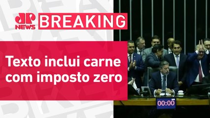 Câmara aprova regulamentação da reforma tributária | BREAKING NEWS