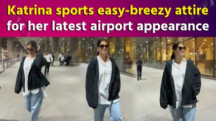 Katrina Kaif’s comfy outfit makes heads turn at airport