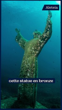 À 17 m de profondeur, le “Christ des abysses” veille