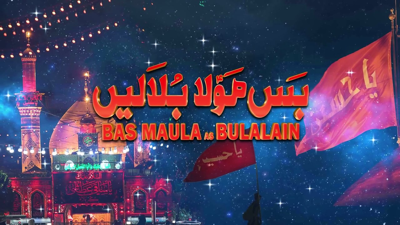 Bas Maula Bulalain | Ali Shanawar | Nohay 2024 Nohay 1446| Muharram 2024 | Muharram 2024