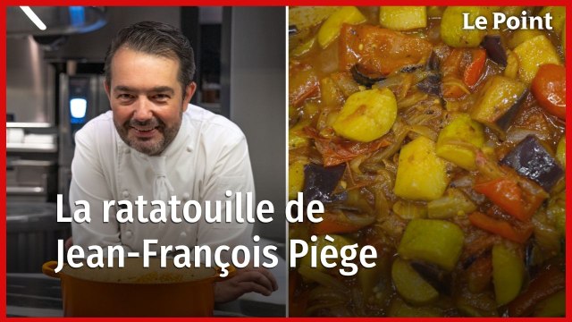Les recettes de Jean-François Piège : la ratatouille