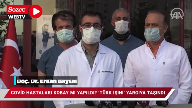 Covid hastaları kobay mı yapıldı? 'Türk Işını' yargıya taşındı