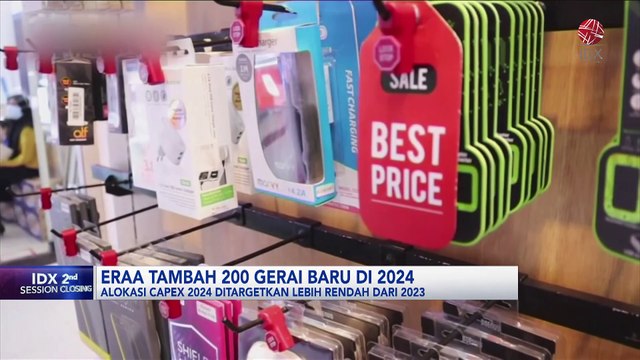 ERAA Tambah 200 Gerai Baru di 2024