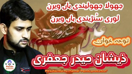 جھولا جھولئیندی ہاں ویرن، لوری سُنڑئیندی ہاں ویرن، سرائیکی نوحہ ، نوحہ خوان ذیشان حیدر جعفری  Jhoolq jhoulaindi han veran, loori sounandi han veran, Saraiky noha, Zeeshan Haider