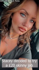 'You'll be skinny in your coffin': Single mum warns against £20 skinny jab after near-death experience