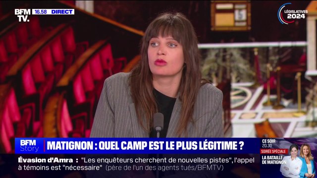 Alma Dufour (LFI-NFP) affirme que les macronistes de gauche peuvent constituer une aile avec laquelle on accepte de construire des projets