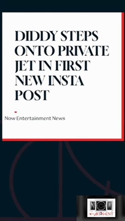 Diddy steps onto privet plane Combs Air