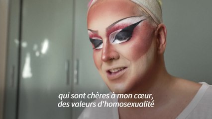 Download Video: Flamme olympique: la drag-queen Minima Gesté en porte-étendard de la communauté LGBT+