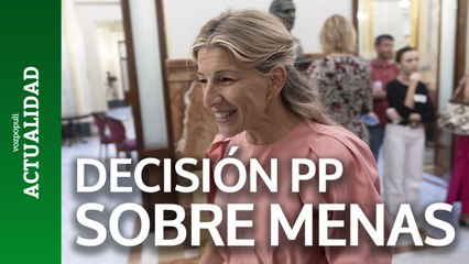 Díaz pide al PP que decida si está del lado de menores migrantes o de las políticas de Vox