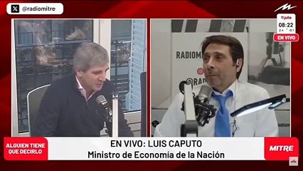 A Luis Caputo le agarró un ataque de sinceridad: "En Economía podés errarle y seguir hablando con autoridad"