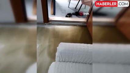 Kocaeli'nde sel suları evleri bastı