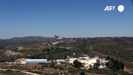 تصاعد أعمدة الدخان في جنوب لبنان