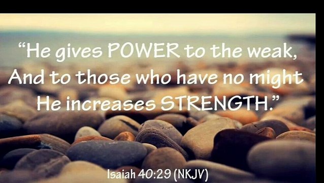 God gives power to the weak |Holy Fire Ministries International |Pastor Dr John Kiran