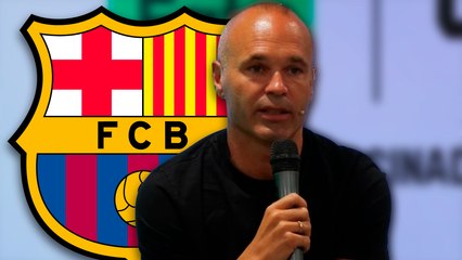 Andrés Iniesta se sincera sobre el Barcelona: "Me gustaría volver en algún momento de mi vida"