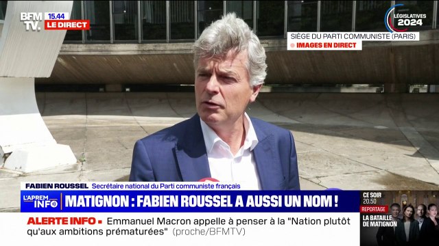 Pour Fabien Roussel (PCF), Huguette Bello aurait cette capacité à construire des majorités et parler avec le président de la République