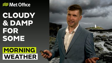 Met Office Morning Weather Forecast 13/07/24 – Wet along the east, with few showers