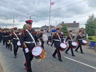 Twelfth of July parade in Moneymore