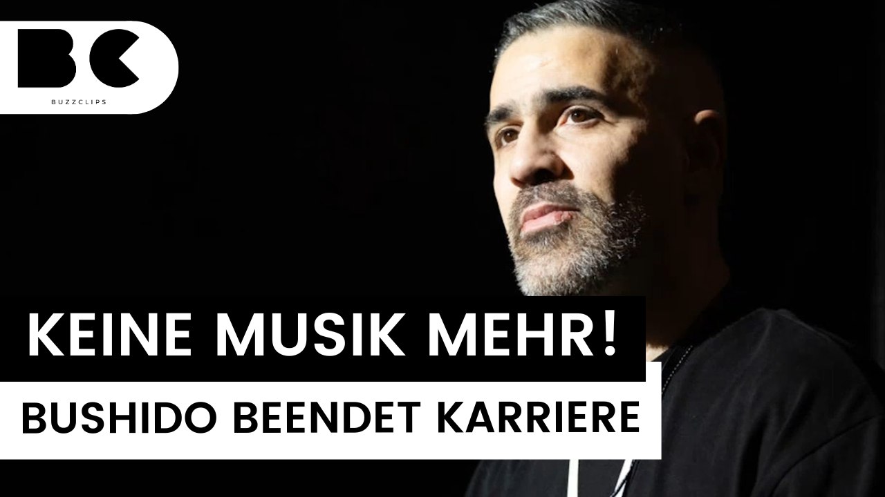 Bushido: Deutsch-Rapper kündigt Karriereende an
