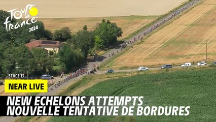 New echelons attempts - Stage 13 - Tour de France 2024