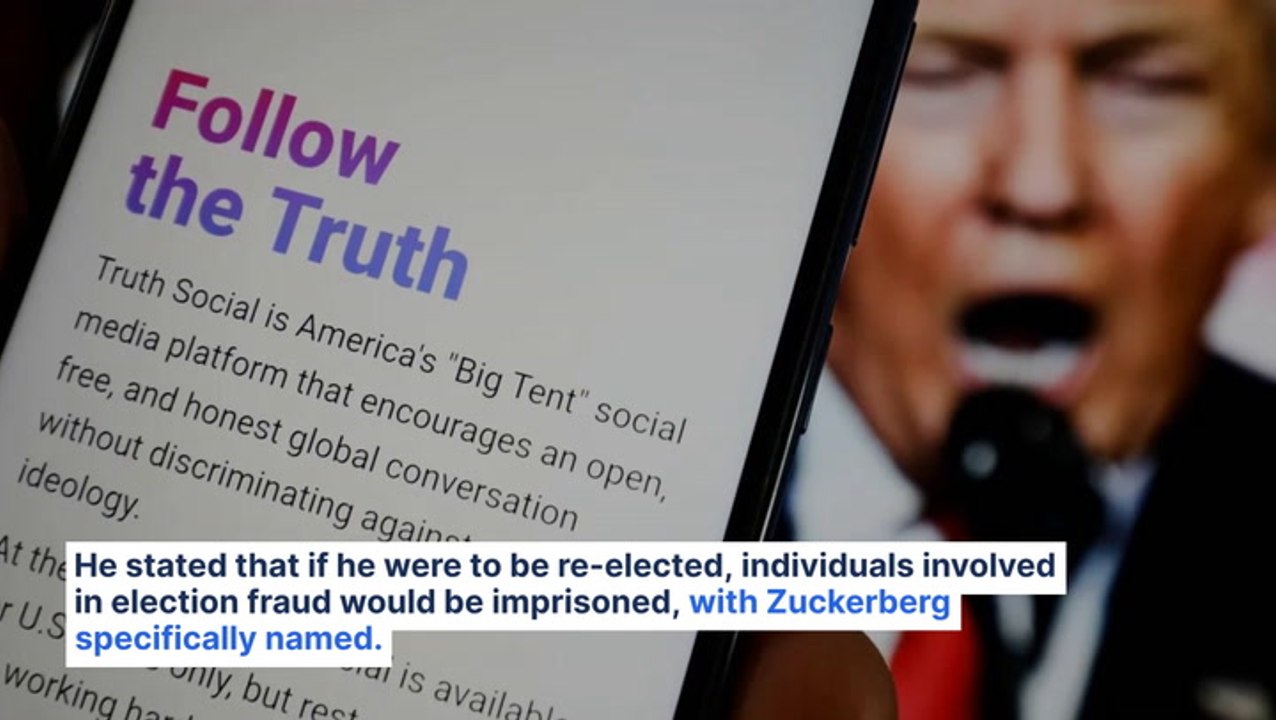 Trump Threatens To Jail Meta's Mark Zuckerberg And 'Election Fraudsters' If Re-Elected: 'Don't Do It… Be Careful!'