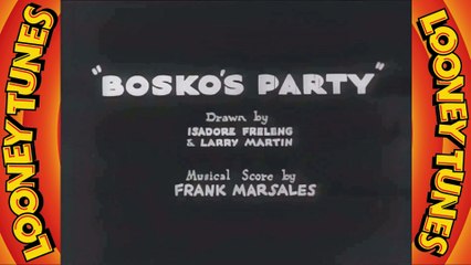 Looney Tunes short 29 - Bosko's Party