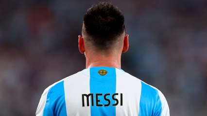 Messi luce nuevo corte de cabello de cara a la final de Copa América entre Argentina y Colombia