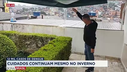 Cuidados com a dengue são necessários mesmo no inverno