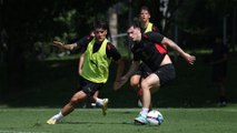 Milan Futuro in campo a Milanello