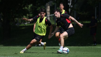 Milan Futuro in campo a Milanello