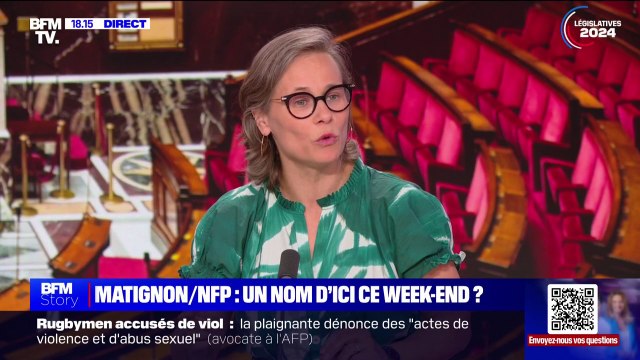 Ils sont en dehors de leur rôle : Sophie Taillé-Polian (Écologiste-NFP) dénonce les propos d'Emmanuel Macron et de Gérard Larcher