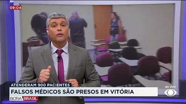 Falsos médicos são presos após atenderem cerca de 900 pacientes em Vitória (ES)