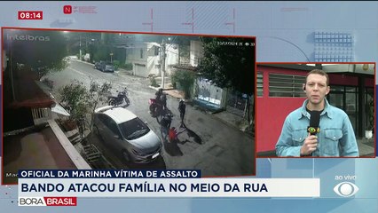Militar da Marinha é atacada em assalto na Zona Sul de SP