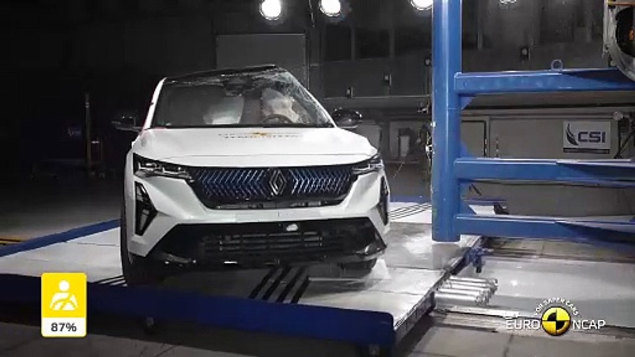 Le SUV coupé Renault Rafale crédité de cinq étoiles aux crash-tests Euro NCAP