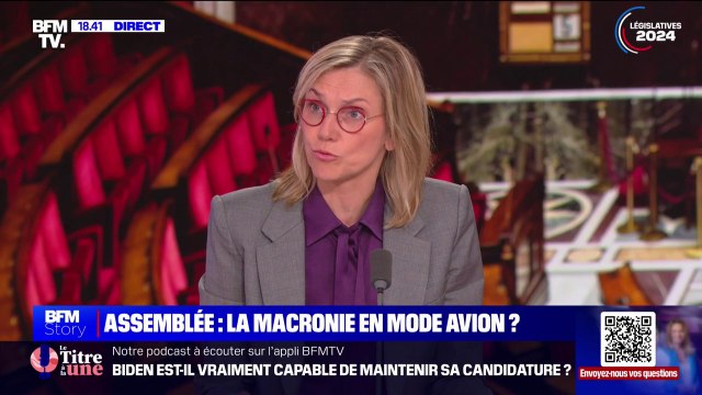 Agnès Pannier-Runacher: Nous avons une Assemblée nationale qui est finalement l'émanation quasiment d'un vote proportionnel