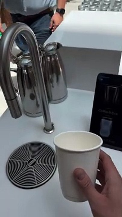 Cafetera del Apple Park