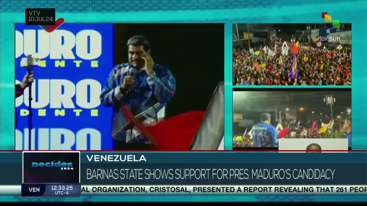 FTS 12:30 11-07: Venezuela: presidential campaign underway ahead of July 28th election