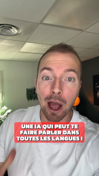 Une IA qui te fait parler dans toutes les langues