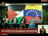 Murad Sudani, poeta palestino recitó poema en el XVIII Festival Mundial de Poesía Venezuela