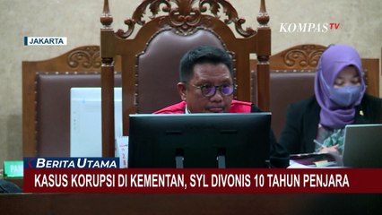 Usai Divonis, Syahrul Yasin Limpo Bantah Terima Uang yang Dituduhkan dan Singgung Soal Izin Impor