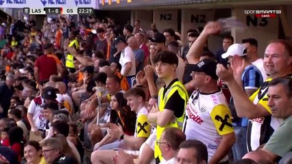 LASK Linz, Leo Dubois’nın kendi kalesine attığı gol sonrası 1-0 öne geçti!