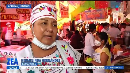 Celebran la Feria de la Barbarcoa en Actopan, Hidalgo, con consomé, tortillas y pulque