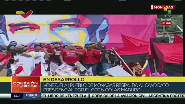 Monagas respalda la candidatura presidencial del GPP Nicolás Maduro
