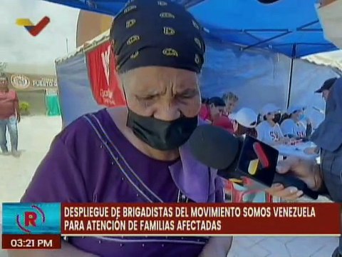 MSV se despliega en el estado Sucre para atender a las familias afectadas por las lluvias